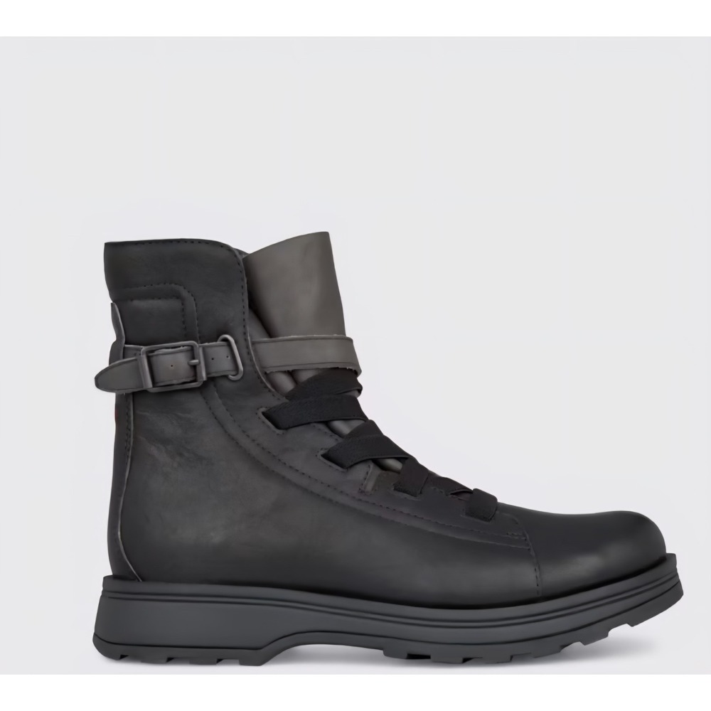 CAMPER MORI Thick Rubber Sole Lace-up Chukka Ankle Combat Boots Women's Sz 38